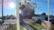 加州灣區希活發生煤氣爆炸致6傷，驚悚影片曝光