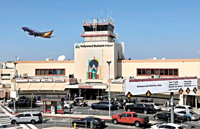 荷里活伯班克機場存空中相撞風險