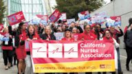 加州護士工會屋崙大遊行反ICE
