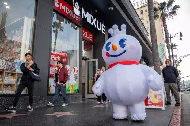 中國奶茶巨頭進軍荷里活