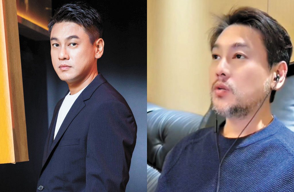 朱孝天形象大變 滿頭白髮模樣憔悴