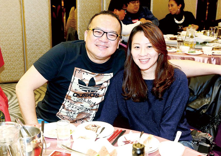 明金成和太太林沛締的合影。網上圖片