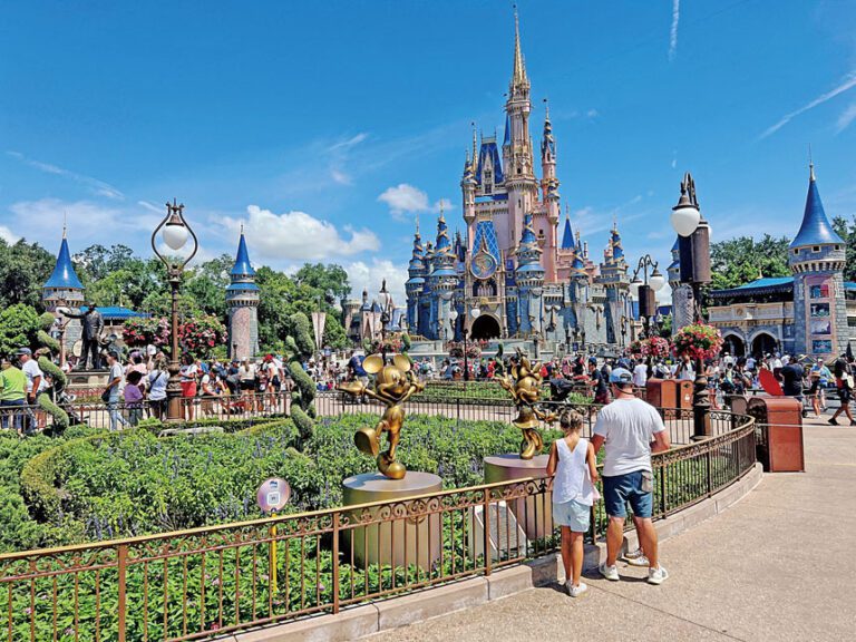 迪士尼整體業績超預期，主題公園業務創季度營收紀錄。資料圖片