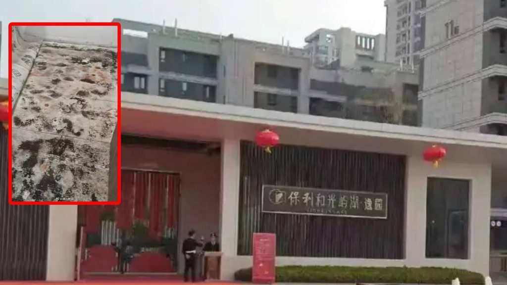 保利新盤淪「發霉屋」！鄭州百萬精裝房地板底長滿黑斑，幼童染菌致肺炎