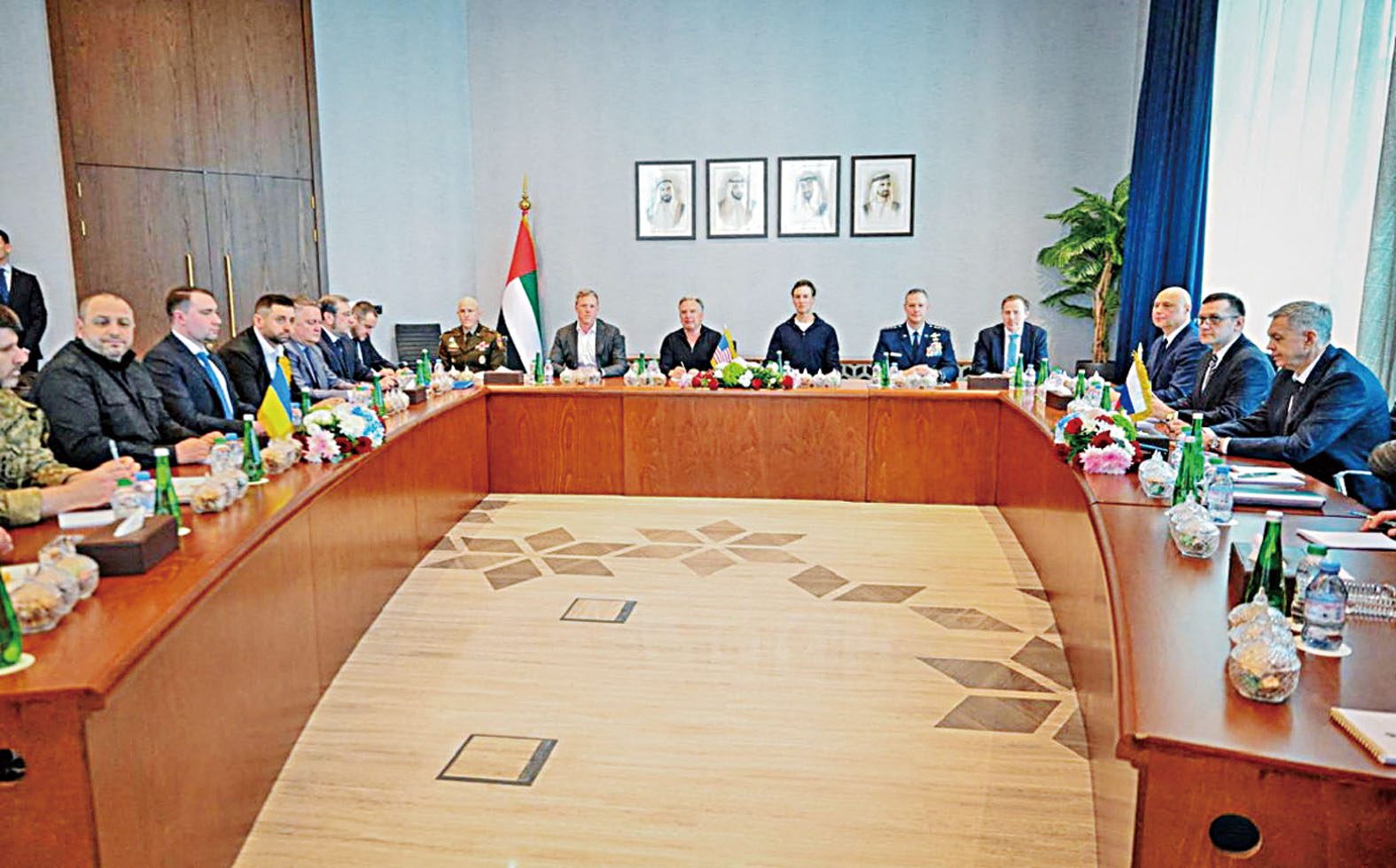 美俄代表團自4日起在阿聯酋與烏克蘭方面展開磋商。路透社