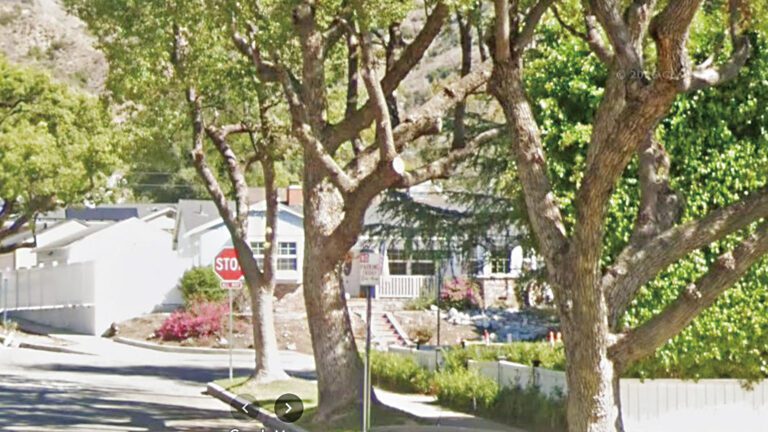 圖為博班克街區街景。谷歌地圖