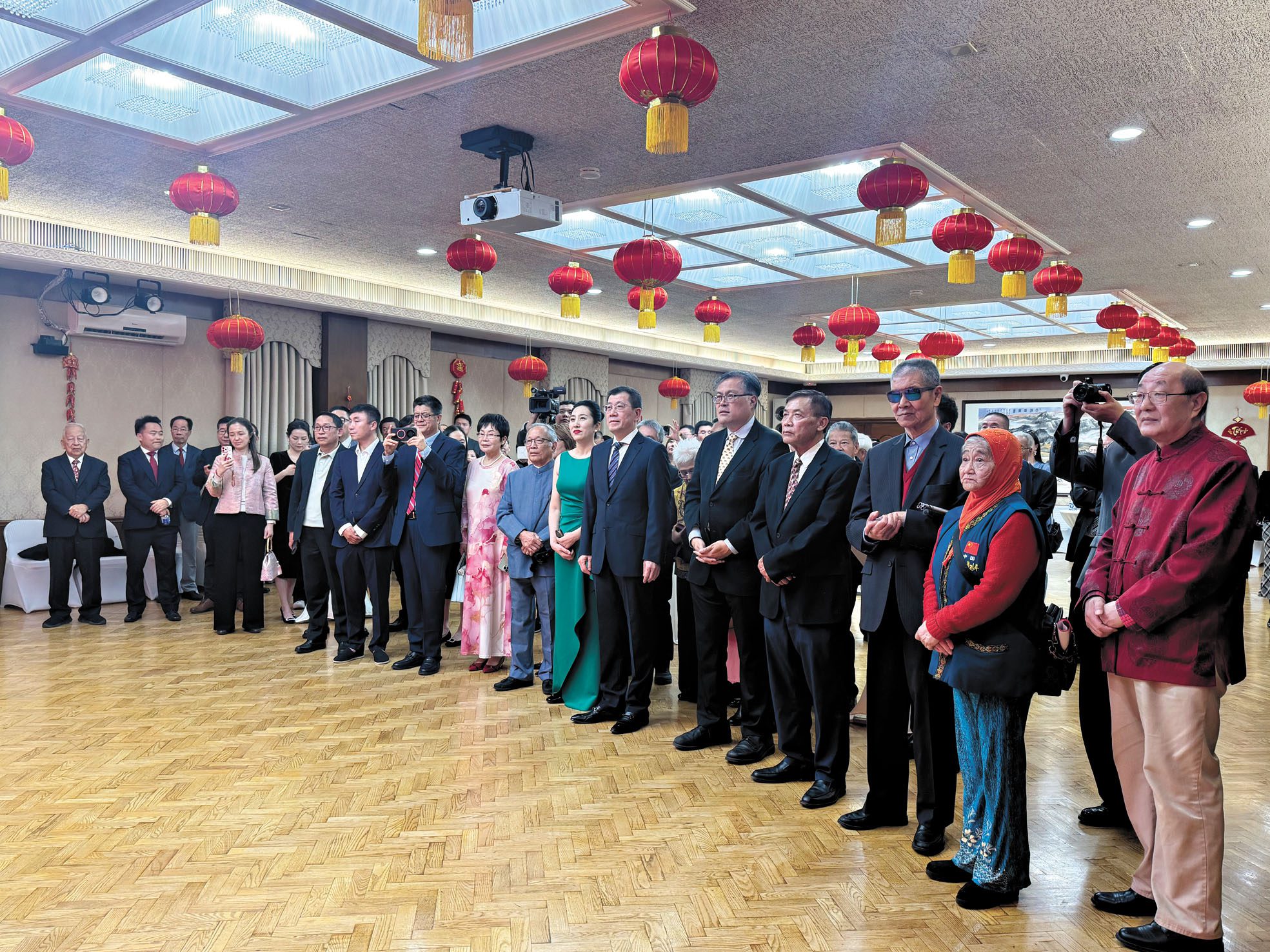 洛杉磯總領館馬年新春招待會