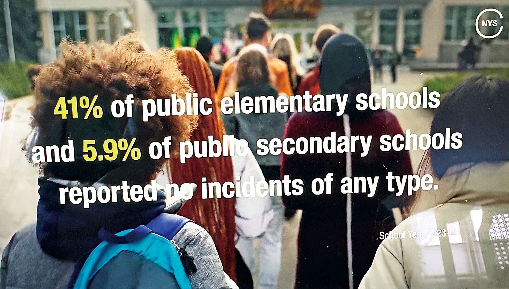 紐約校園欺凌和涉毒事件呈上升趨勢