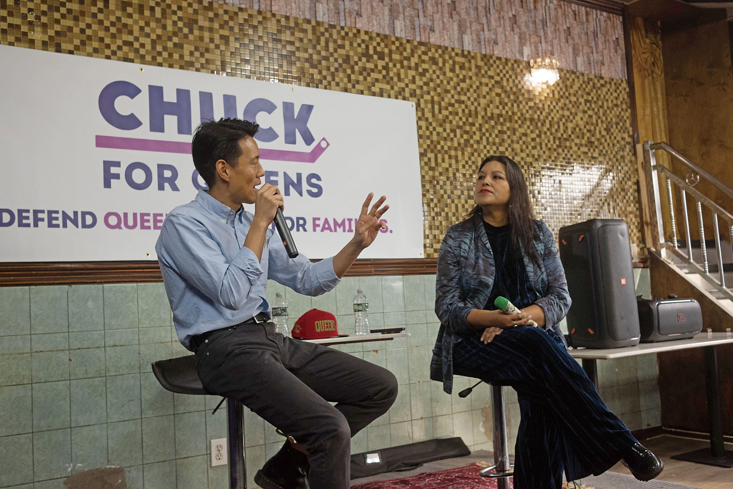 韓裔進步派朴卓挑戰華人國會議員孟昭文，首場論政大會近200人到場展現草根動能。