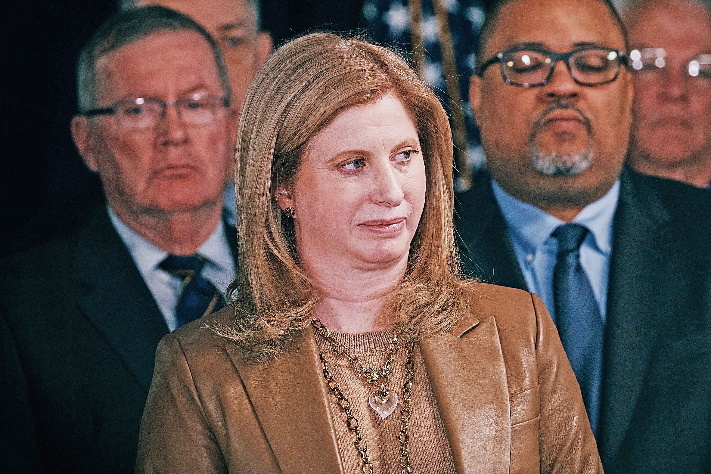 蒂施表示，治安改善是紐約市全體警員的努力成果。Andres Kudack/紐約時報