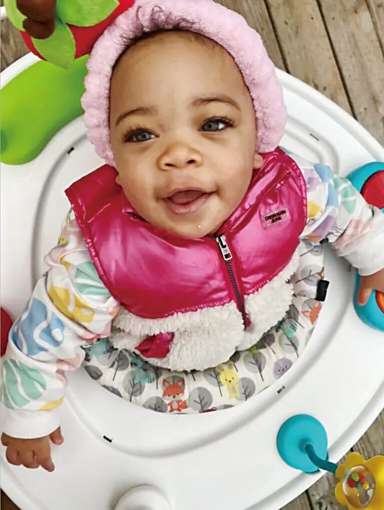 11個月大女嬰哈洛被遺棄後凍死。 Persia Marie臉書圖片