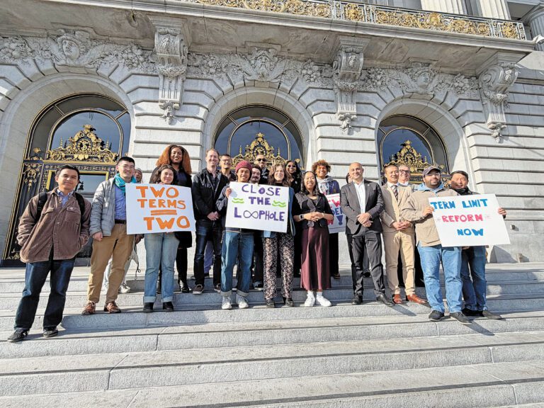 早前社區青年領袖發起支持該修憲提案集會。記者蘇婕雅攝