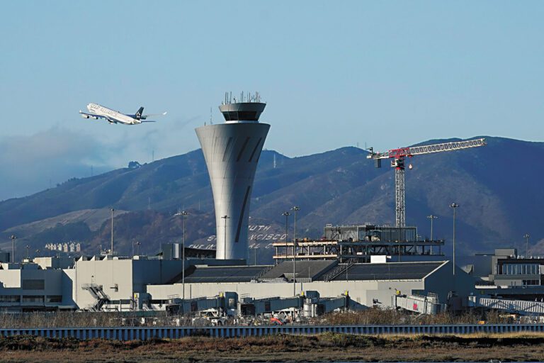 三藩市國際機場。美聯社資料圖