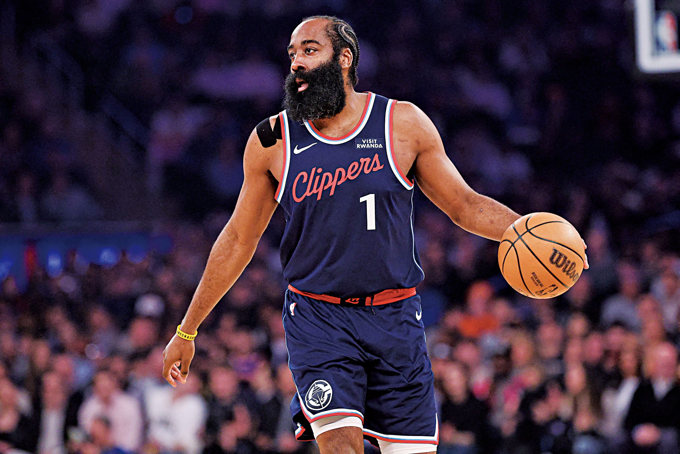 哈登為洛杉磯快船效力的日子結束了。路透社