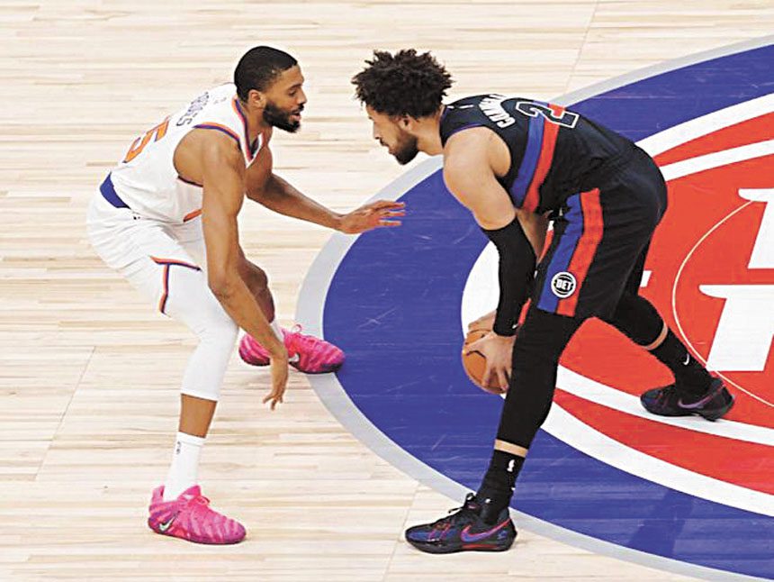 東部榜首大戰 活塞終結尼克斯8連勝