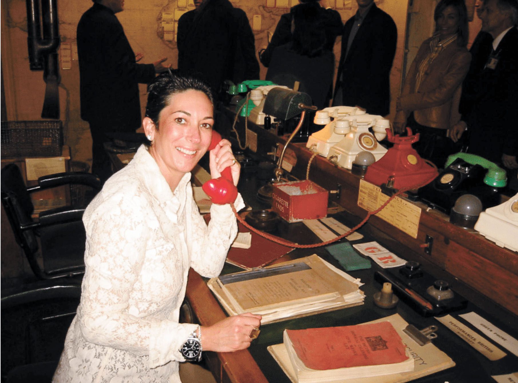 麥克斯韋爾(如圖，檔案照)9日拒絕在眾院錄證中回答問題。 美國司法部供圖，美聯社發布